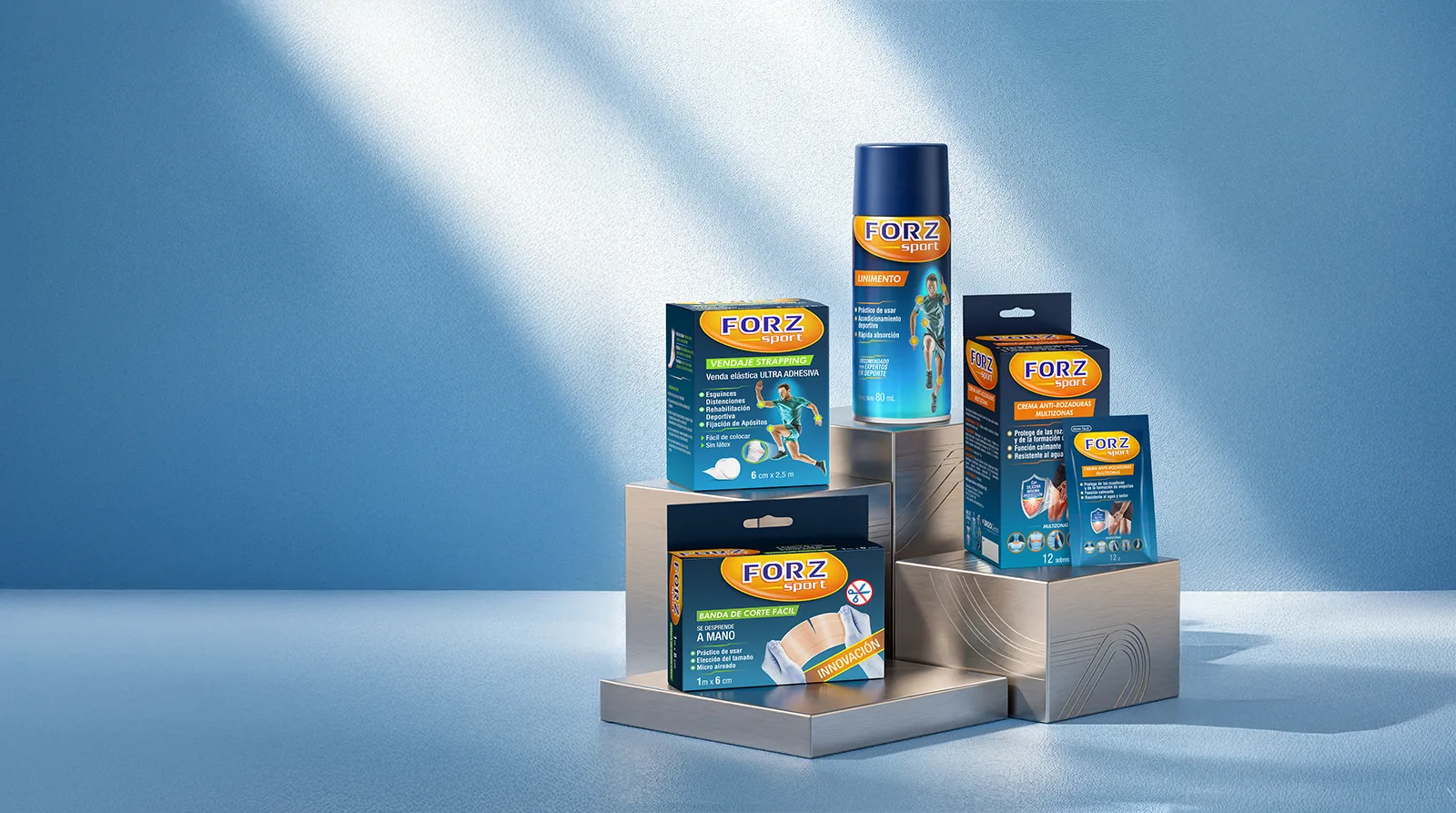 Sistema de packaging para farma · otc · suplementos