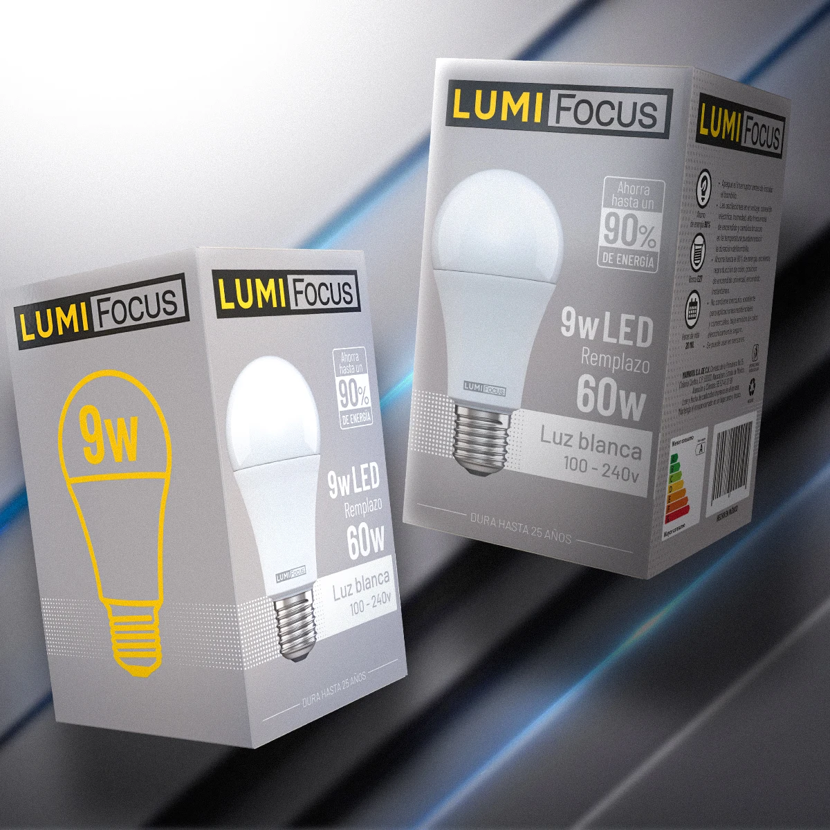 Proyecto de Packaging LUMIFOCUS