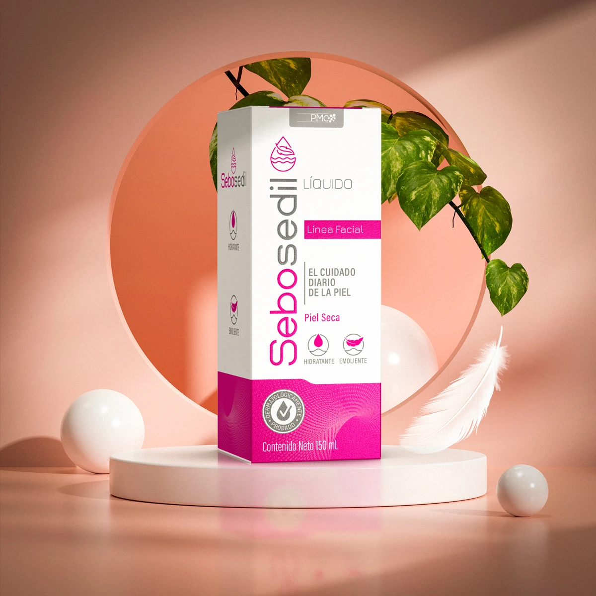 Diseño de packaging para Pharcomed, Dermocosmética, Estados Unidos — aplicación 1.