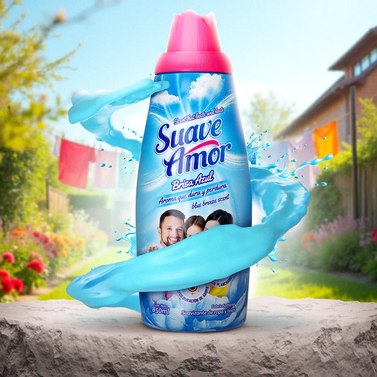 Diseño de packaging para SuaveAmor, Cuidado del hogar, México — aplicación 2.